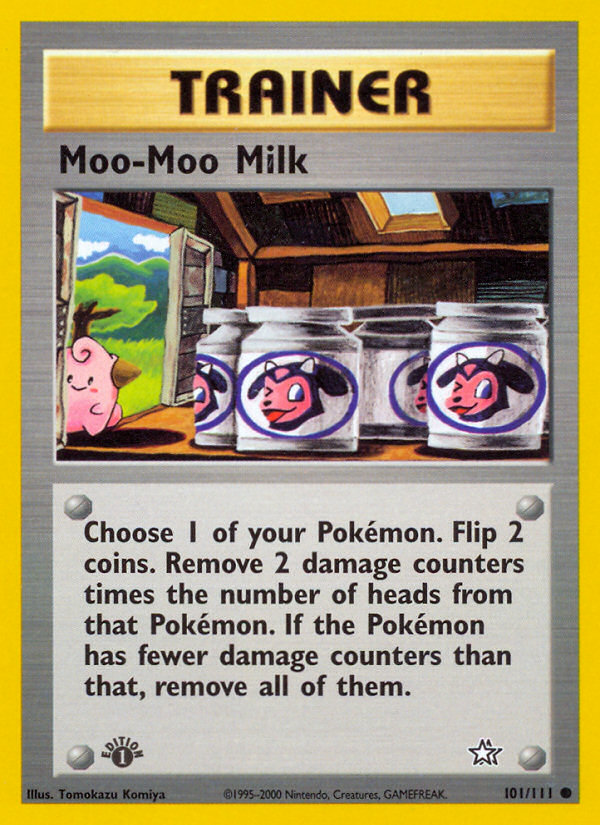 Moo-Moo Milk (101/111) [Neo Genesis 1st Edition] | Total Play