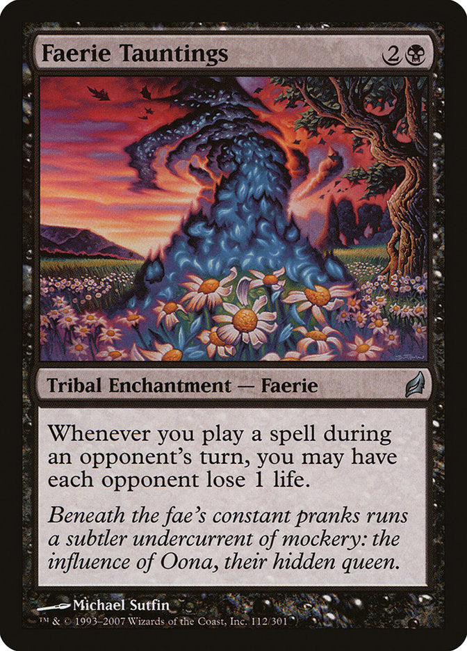 Faerie Tauntings [Lorwyn] | Total Play