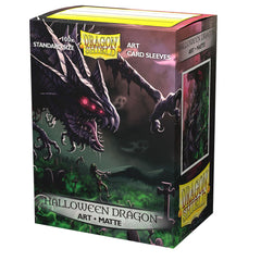 Dragon Shield: Standard 100ct Art Sleeves - Halloween Dragon (2020) | Total Play