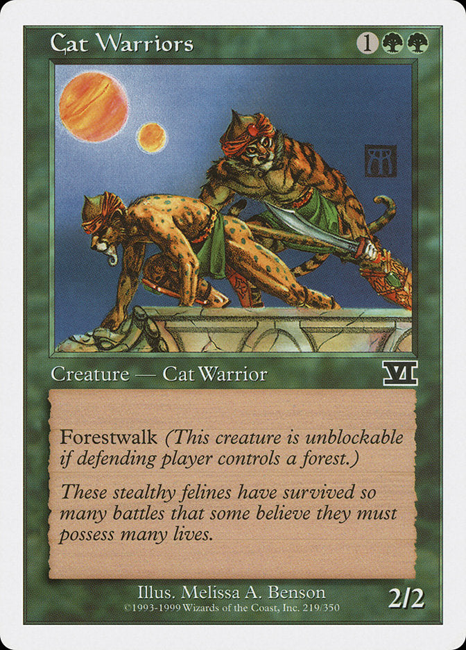 Cat Warriors [Classic Sixth Edition] | Total Play