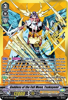 Goddess of the Full Moon, Tsukuyomi (V-BT05/SV02EN) [Aerial Steed Liberation] | Total Play