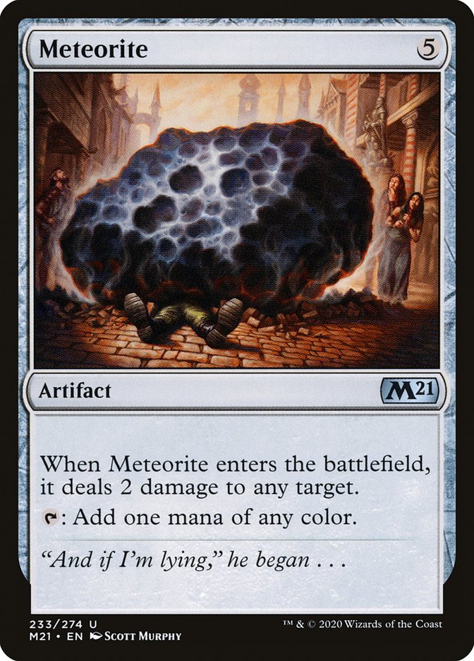 Meteorite [Core Set 2021] | Total Play