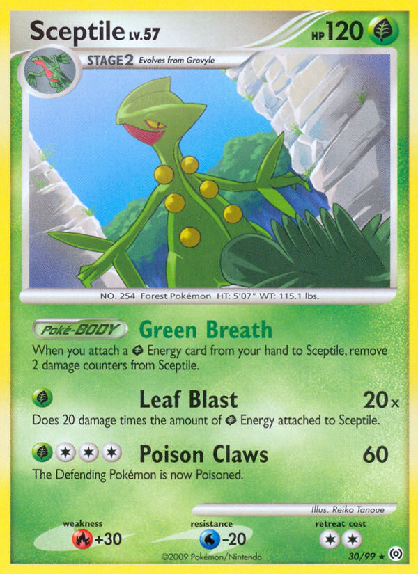 Sceptile (30/99) [Platinum: Arceus] | Total Play