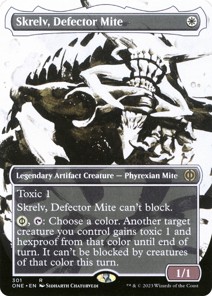 Skrelv, Defector Mite (Borderless Ichor) [Phyrexia: All Will Be One] | Total Play