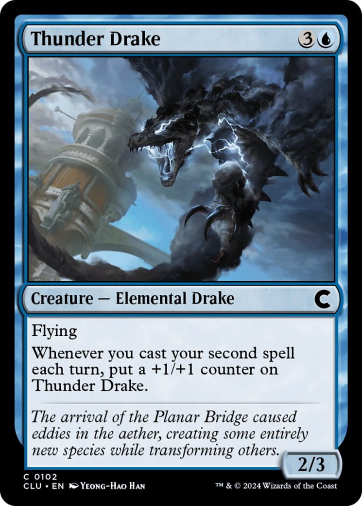 Thunder Drake [Ravnica: Clue Edition] | Total Play