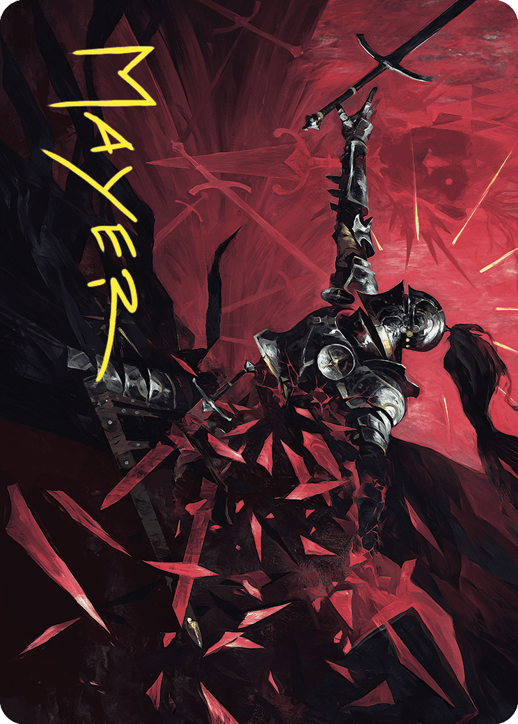 Shatter the Oath Art Card (Gold-Stamped Signature) [Wilds of Eldraine Art Series] | Total Play