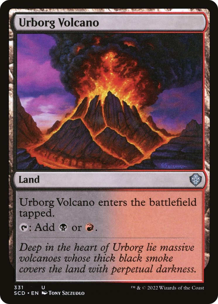 Urborg Volcano [Starter Commander Decks] | Total Play