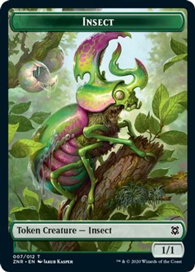 Beast // Insect Double-Sided Token [Challenger Decks 2021 Tokens] | Total Play