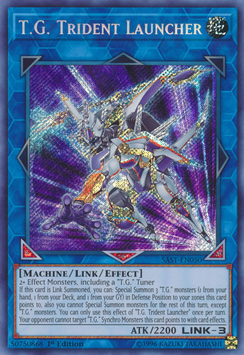 T.G. Trident Launcher [SAST-EN050] Secret Rare | Total Play