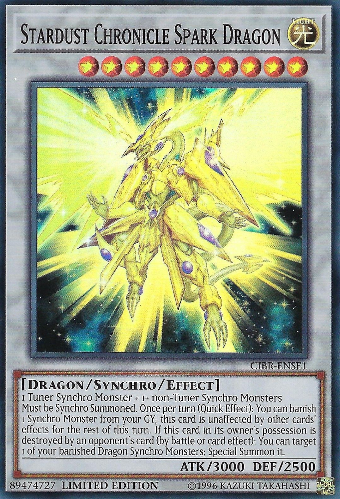 Stardust Chronicle Spark Dragon [CIBR-ENSE1] Super Rare | Total Play