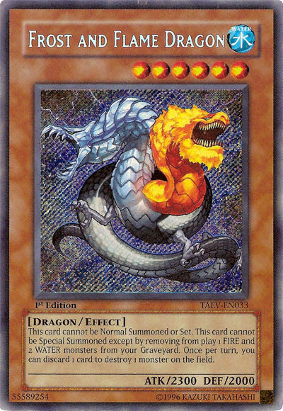 Frost and Flame Dragon [TAEV-EN033] Secret Rare | Total Play