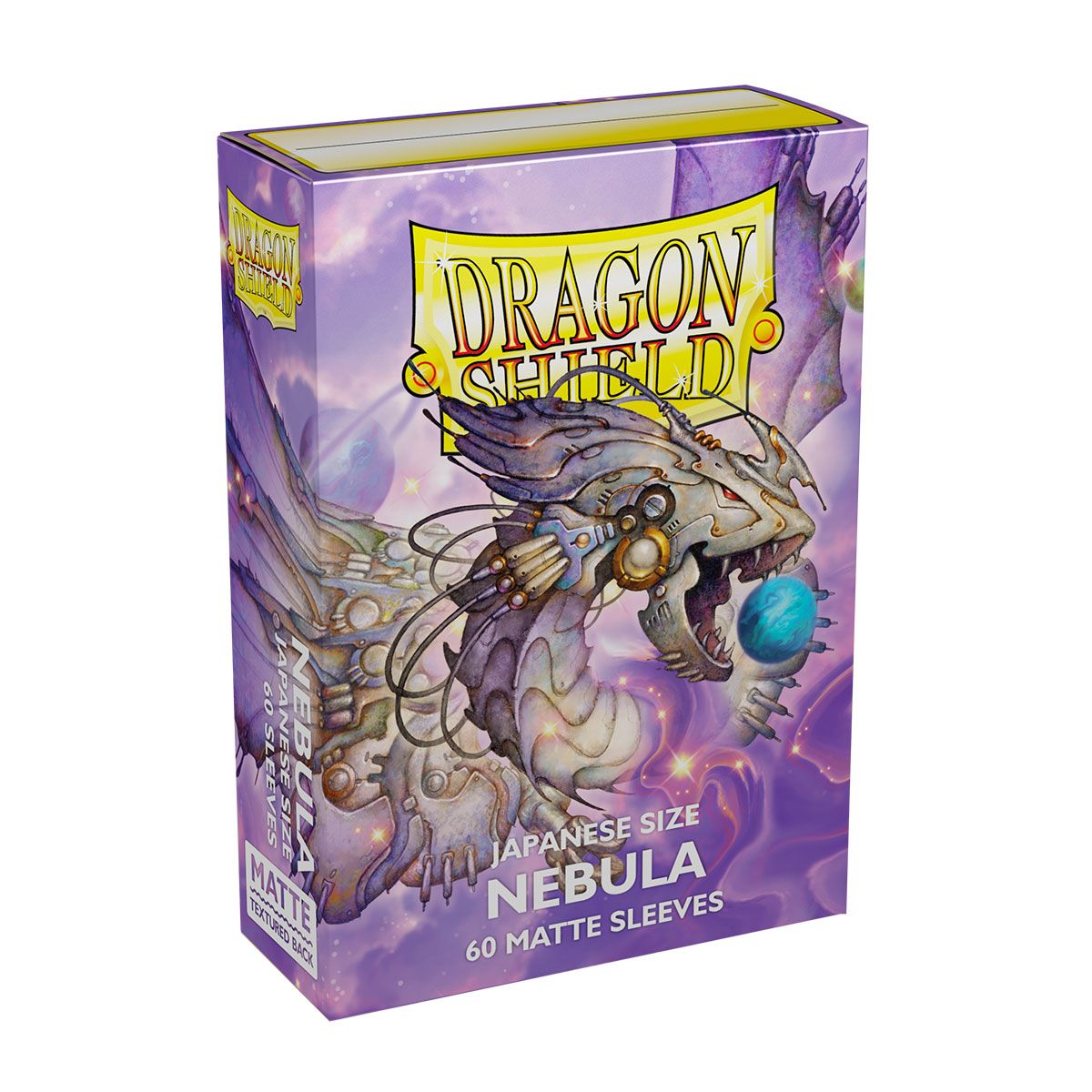 Dragon Shield: Japanese Size 60ct Sleeves - Nebula (Matte) | Total Play