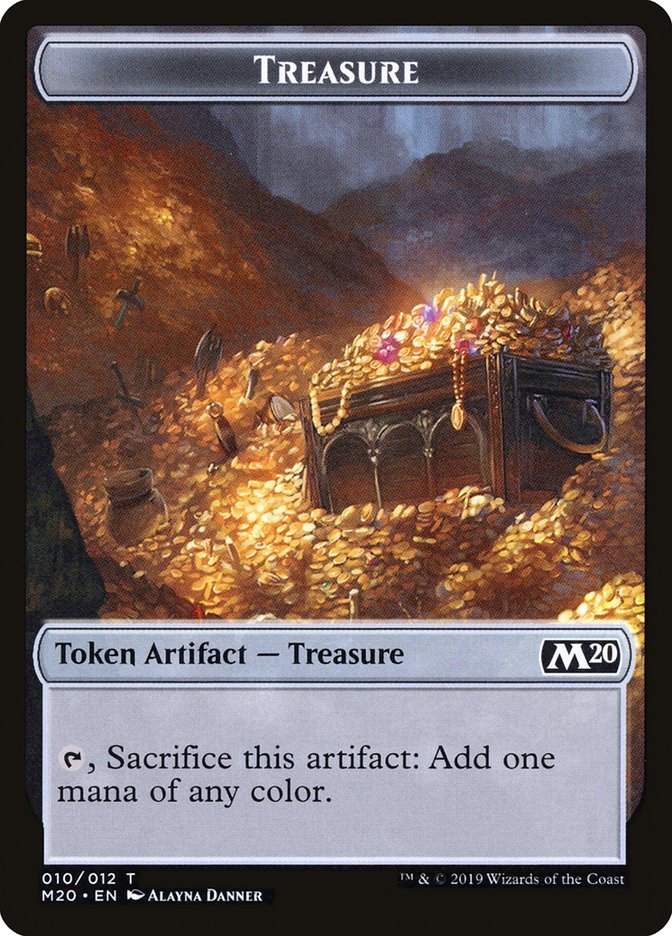 Treasure Token [Core Set 2020 Tokens] | Total Play