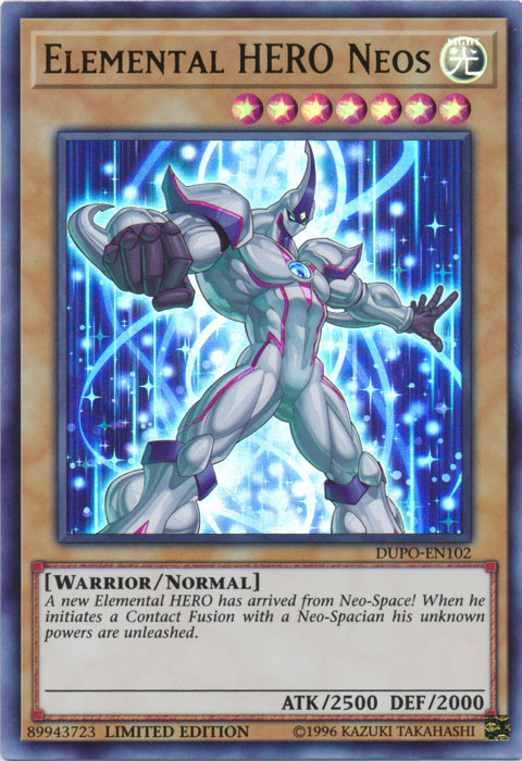 Elemental Hero Neos [DUPO-EN102] Ultra Rare | Total Play