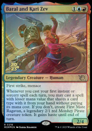 Baral and Kari Zev [March of the Machine Prerelease Promos] | Total Play