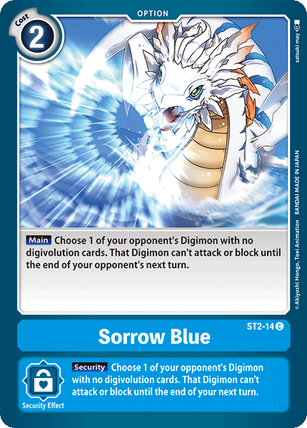 Sorrow Blue [ST2-14] [Starter Deck: Cocytus Blue] | Total Play