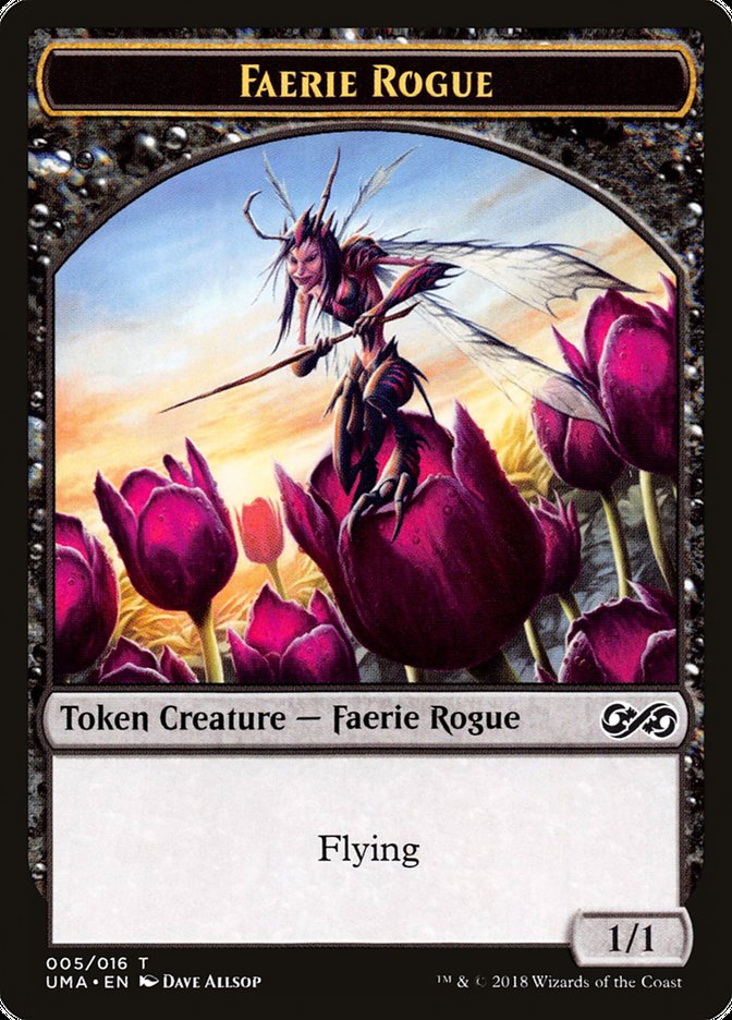 Faerie Rogue Token [Ultimate Masters Tokens] | Total Play