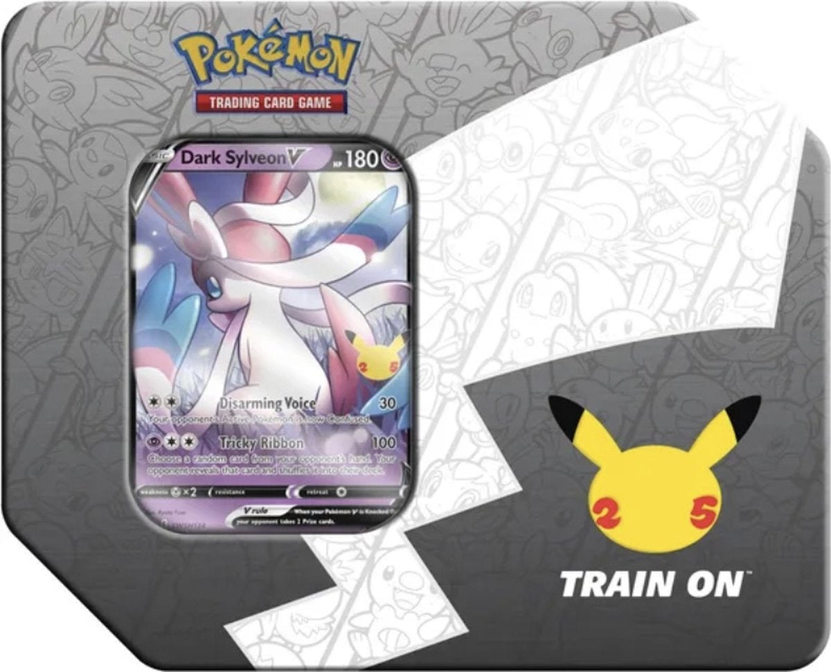 Celebrations: 25th Anniversary - Tin (Dark Sylveon V) | Total Play