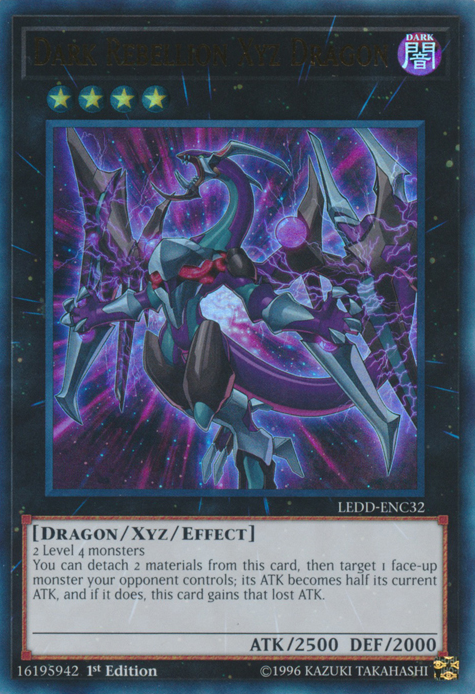 Dark Rebellion Xyz Dragon [LEDD-ENC32] Ultra Rare | Total Play