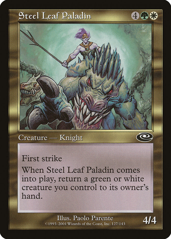 Steel Leaf Paladin [Planeshift] | Total Play