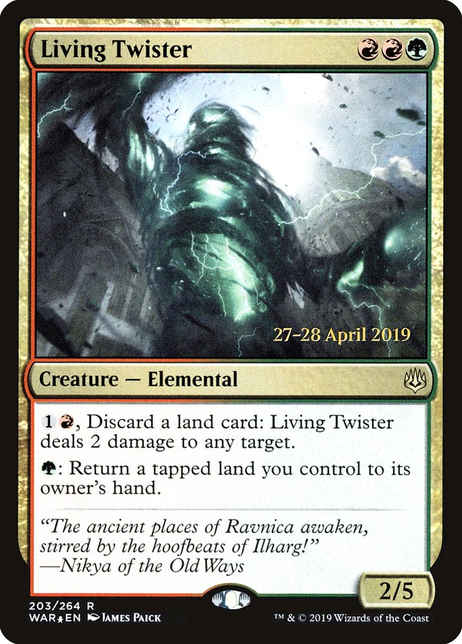 Living Twister [War of the Spark Prerelease Promos] | Total Play