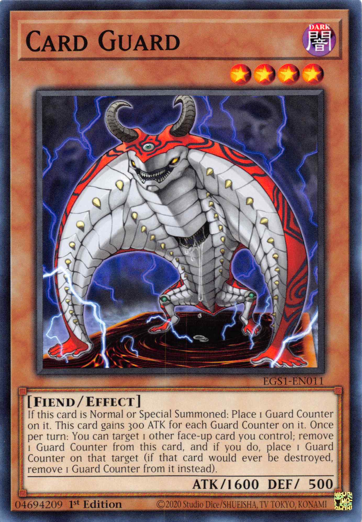 Card Guard [EGS1-EN011] Common | Total Play