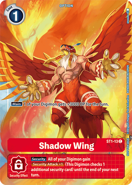 Shadow Wing [ST1-13] (Alternate Art) [Starter Deck: Gaia Red Promos] | Total Play