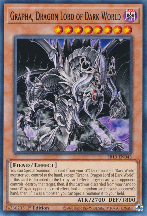 Grapha, Dragon Lord of Dark World [SR13-EN043] Common | Total Play