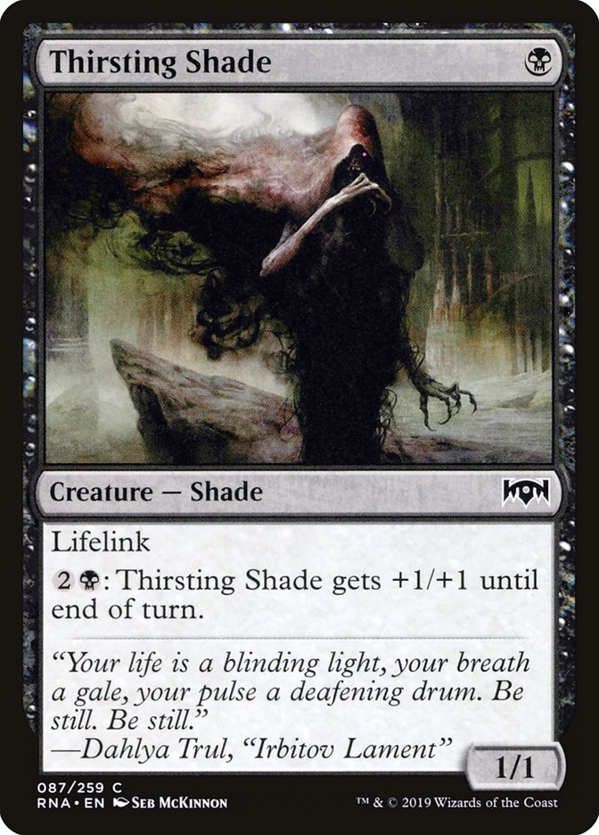 Thirsting Shade [Ravnica Allegiance] | Total Play