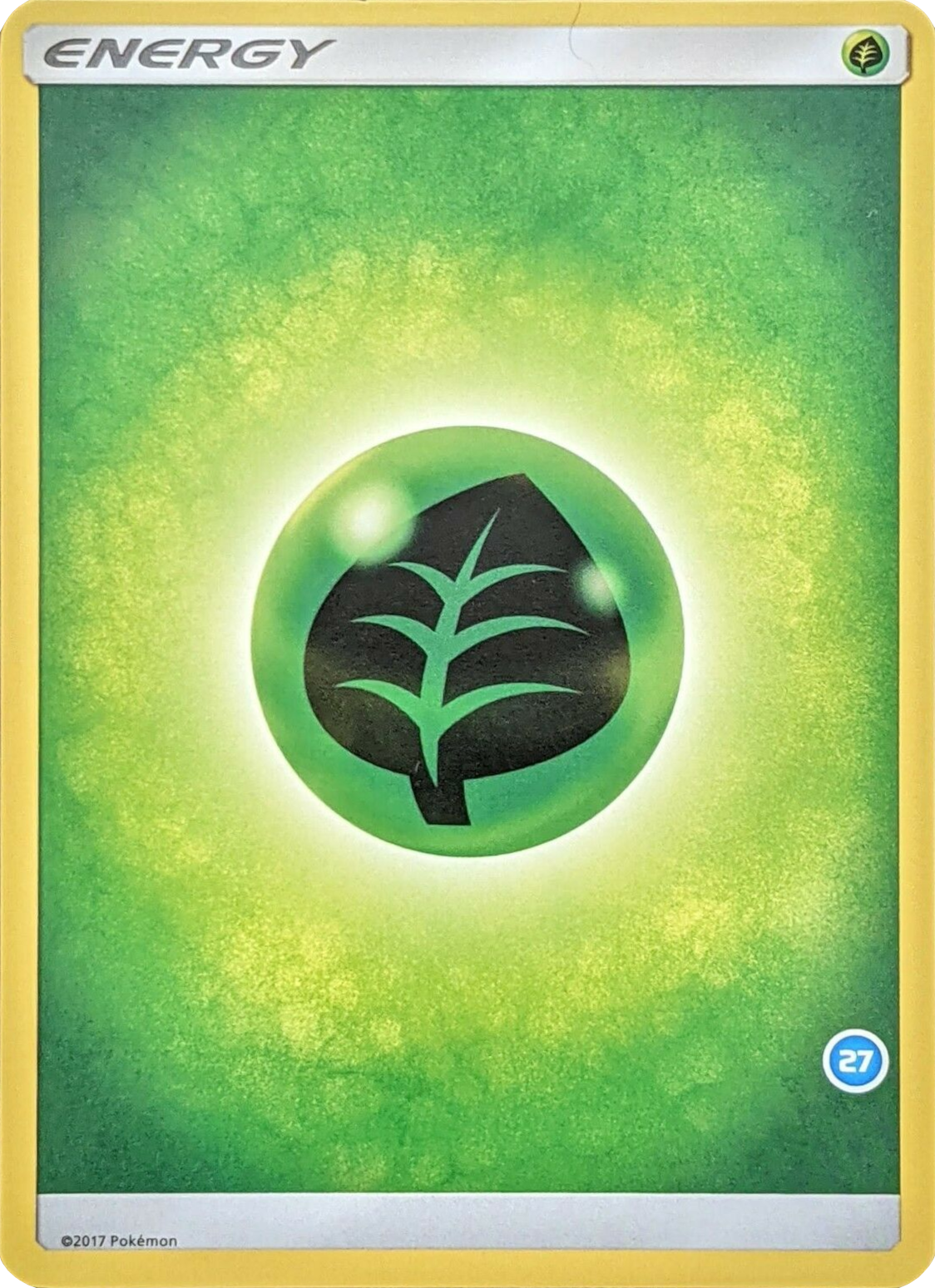 Grass Energy (Deck Exclusive #27) [Sun & Moon: Trainer Kit - Alolan Ninetales] | Total Play