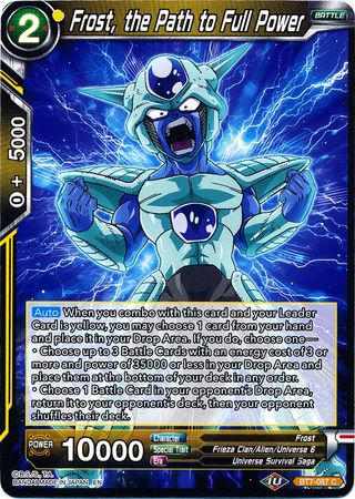 Frost, the Path to Full Power (BT7-087) [Assault of the Saiyans] | Total Play