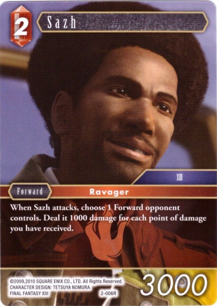 Sazh (Deck Exclusive) [Opus II] | Total Play
