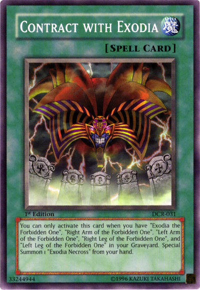 Contract with Exodia [DCR-031] Common | Total Play