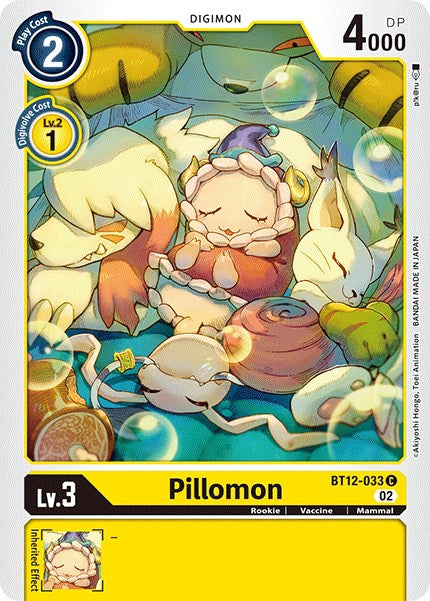 Pillomon [BT12-033] [Across Time] | Total Play