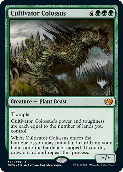 Cultivator Colossus (Promo Pack) [Innistrad: Crimson Vow Promos] | Total Play
