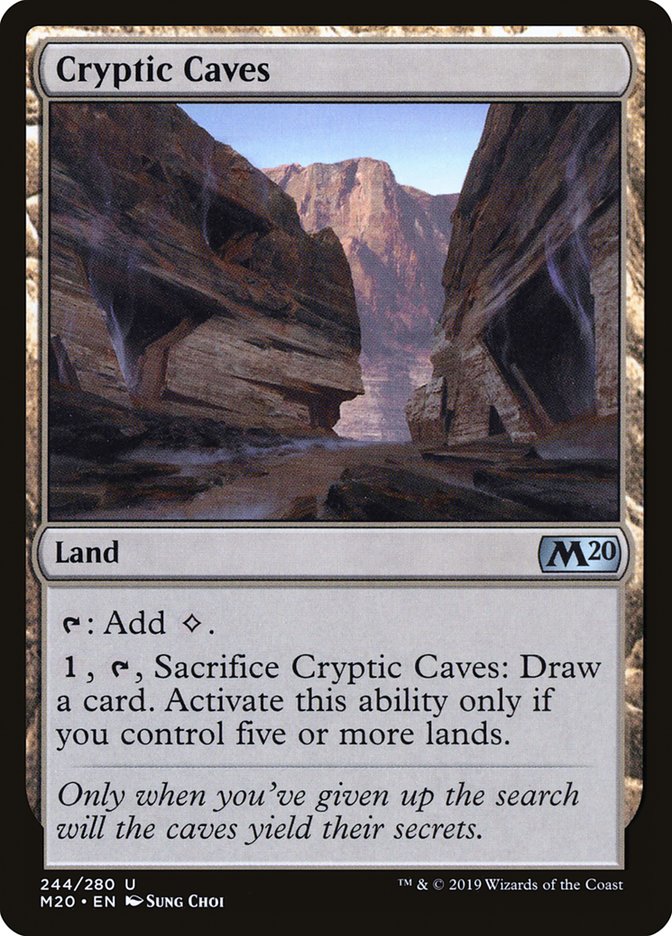 Cryptic Caves [Core Set 2020] | Total Play