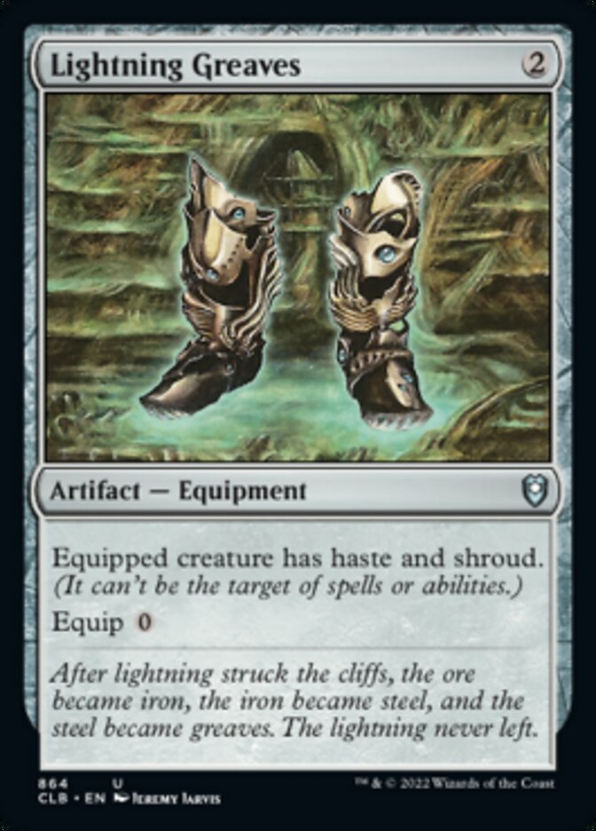 Lightning Greaves [Commander Legends: Battle for Baldur's Gate] | Total Play