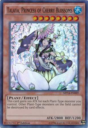 Talaya, Princess of Cherry Blossoms [MP14-EN089] Super Rare | Total Play