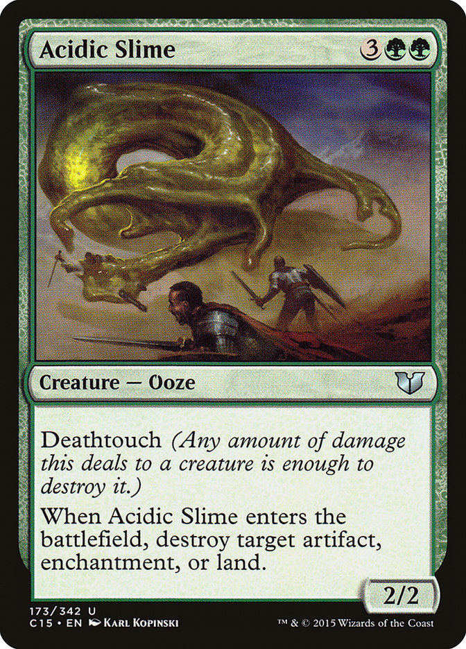 Acidic Slime [Commander 2015] | Total Play