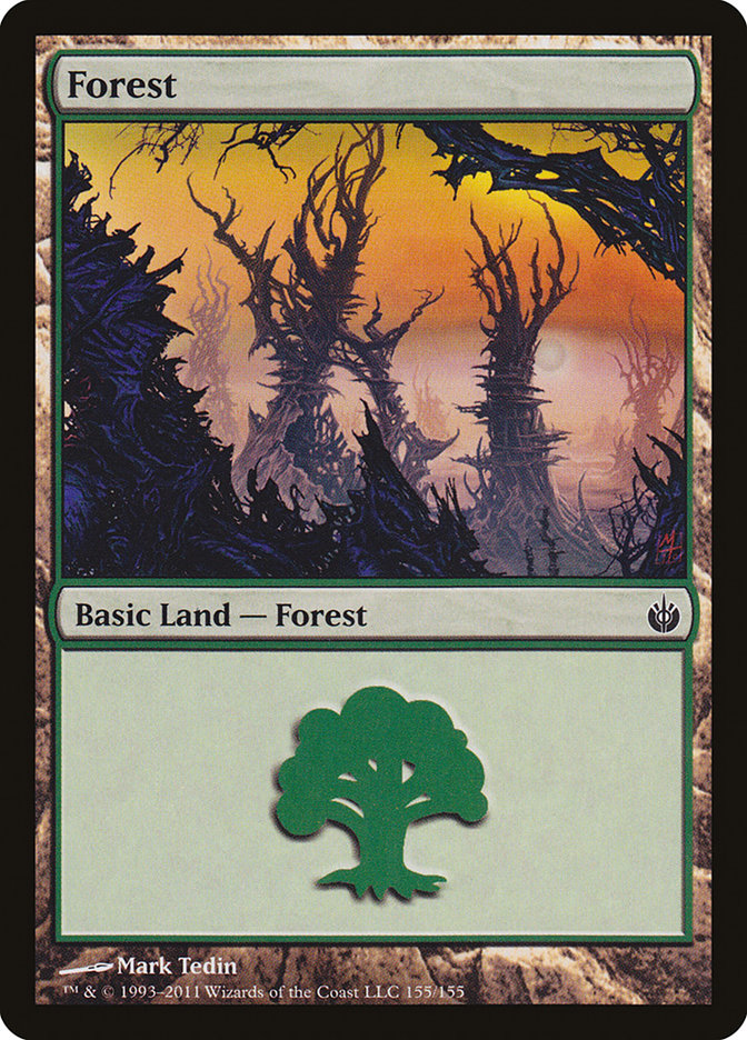 Forest (155) [Mirrodin Besieged] | Total Play