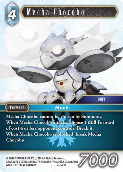 Mecha Chocobo [Opus IV] | Total Play