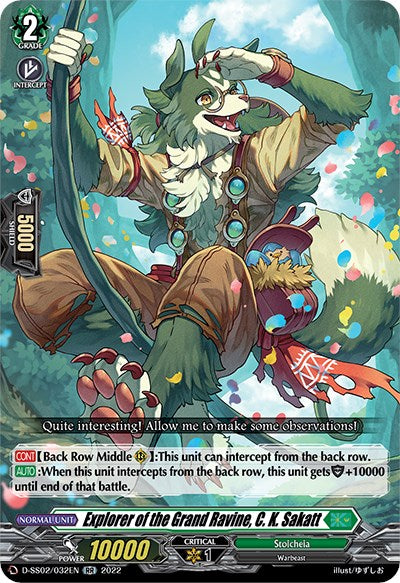 Explorer of the Grand Ravine, C. K. Sakatt (D-SS02/032EN) [Festival Collection 2022] | Total Play