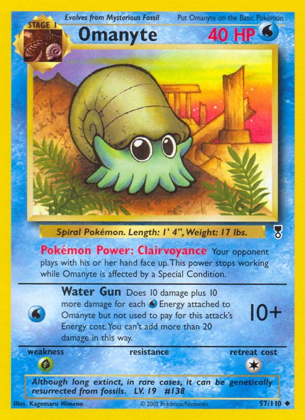 Omanyte (57/110) [Legendary Collection] | Total Play