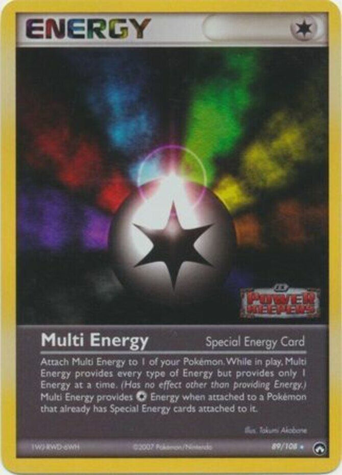 Multi Energy (89/108) (Stamped) [EX: Power Keepers] | Total Play