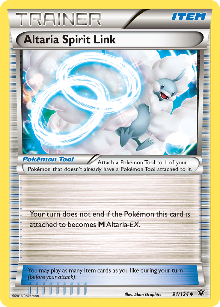 Altaria Spirit Link (91/124) [XY: Fates Collide] | Total Play