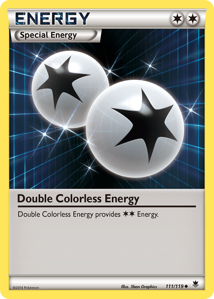 Double Colorless Energy (111/119) [XY: Phantom Forces] | Total Play