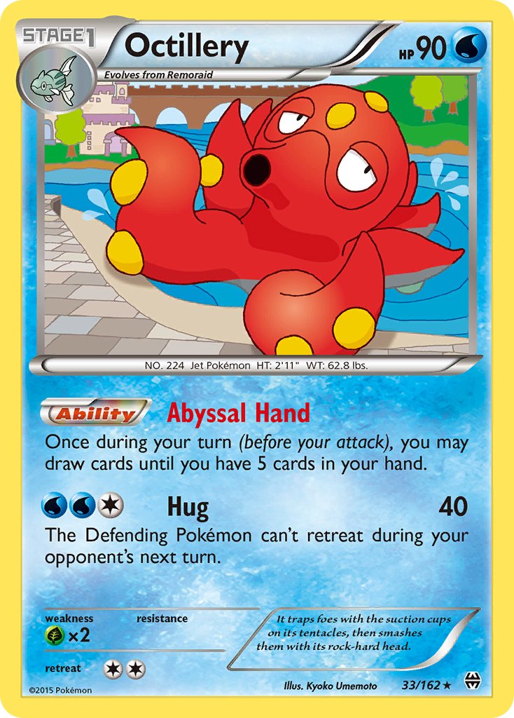 Octillery(33/162) (Theme Deck Exclusive) [XY: BREAKthrough] | Total Play