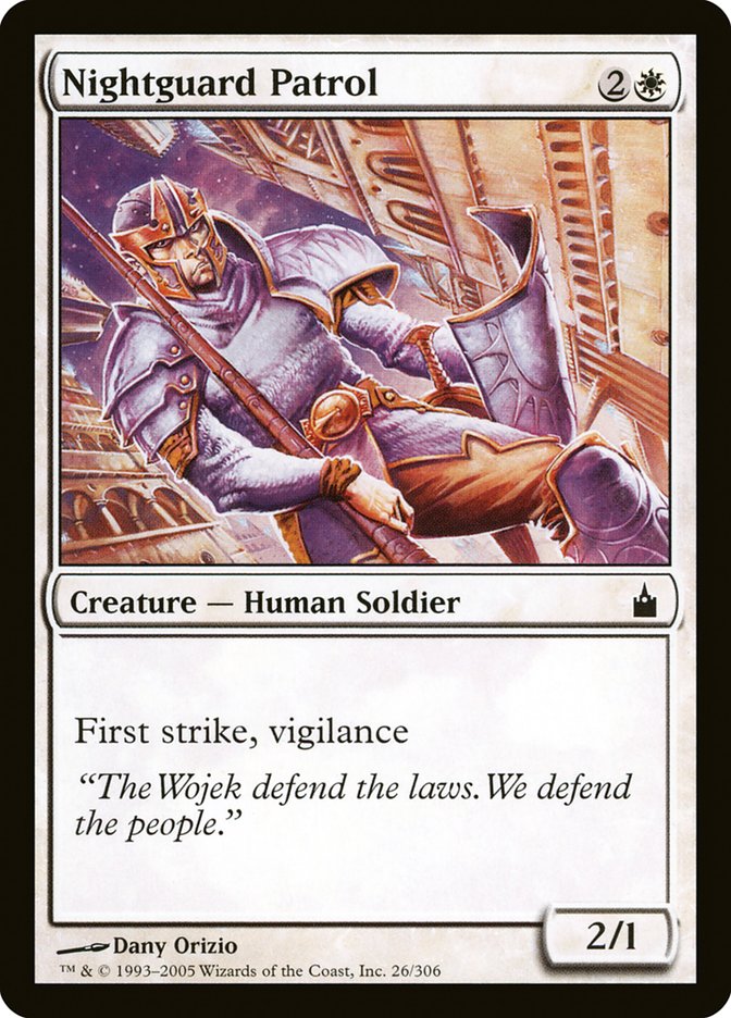 Nightguard Patrol [Ravnica: City of Guilds] | Total Play