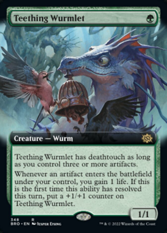 Teething Wurmlet (Extended Art) [The Brothers' War] | Total Play