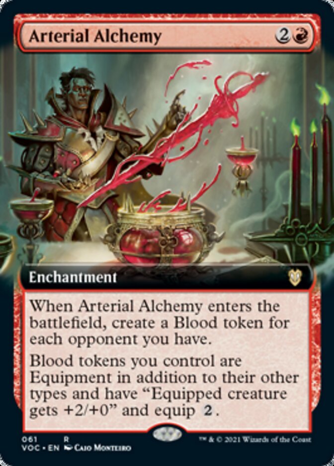 Arterial Alchemy (Extended Art) [Innistrad: Crimson Vow Commander] | Total Play